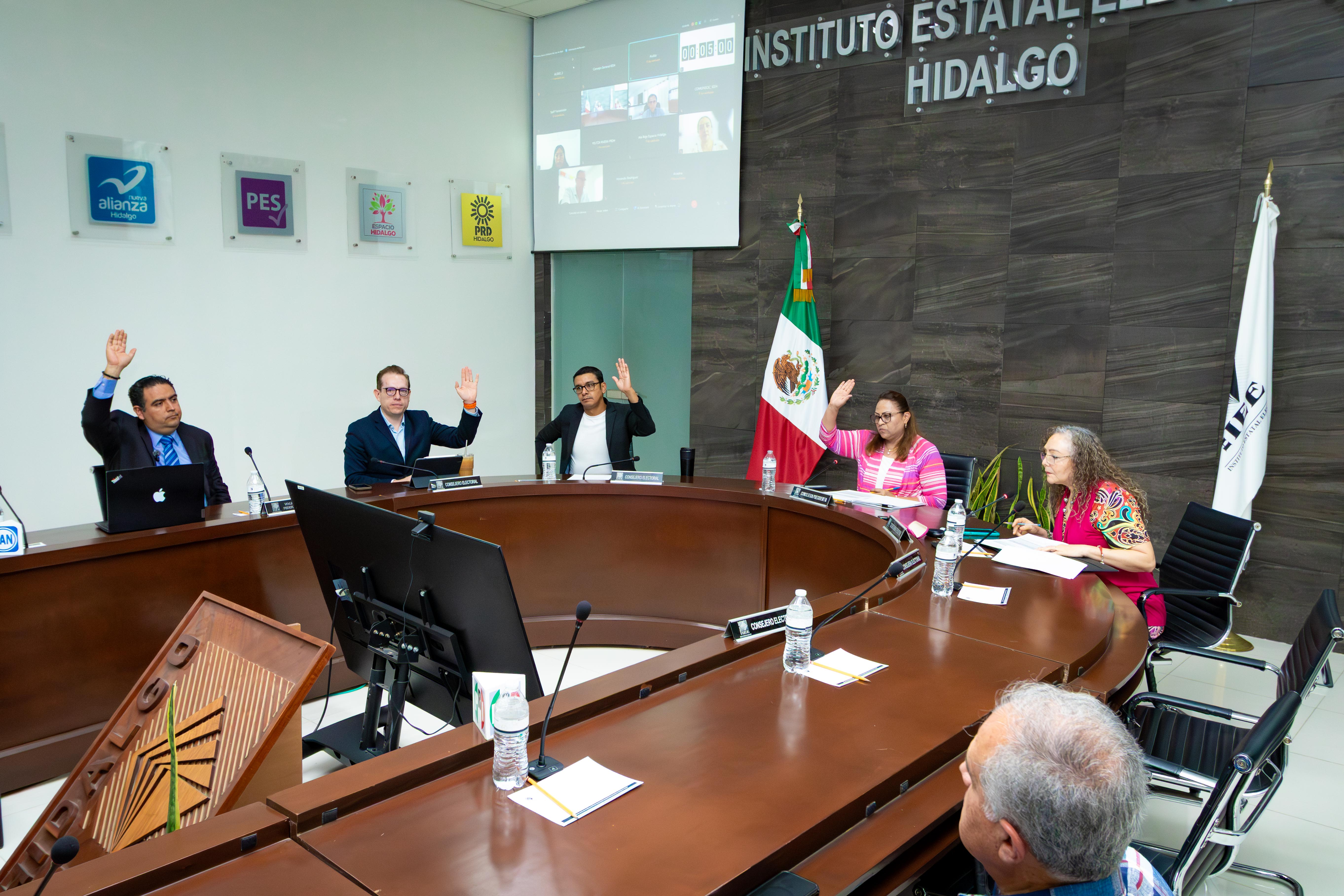 IEEH rinde Informe del mes de abril sobre seguimiento a Acuerdos, Resoluciones y Convenios aprobados por el Consejo General